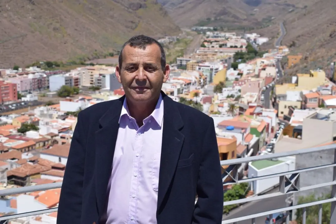 Roberto Padr&oacute;n, candidato a la Alcald&iacute;a por Iniciativa por La Gomera (IxLG)