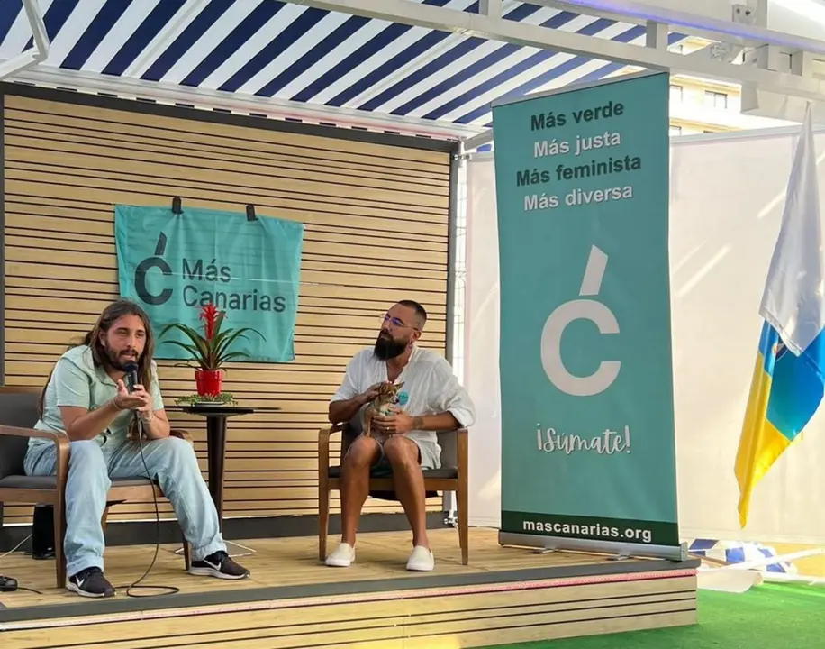 Adrian Ramirez con Francesco Calvaruso