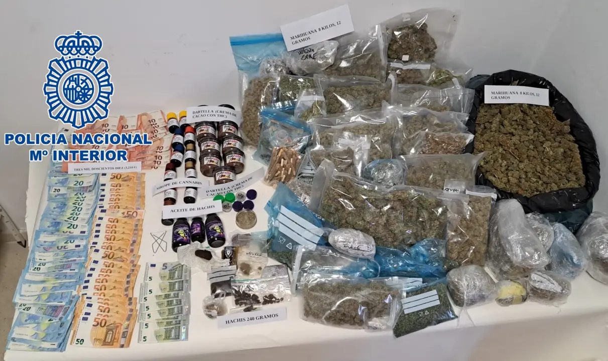 Polic&iacute;a Marihuana Club cannavico