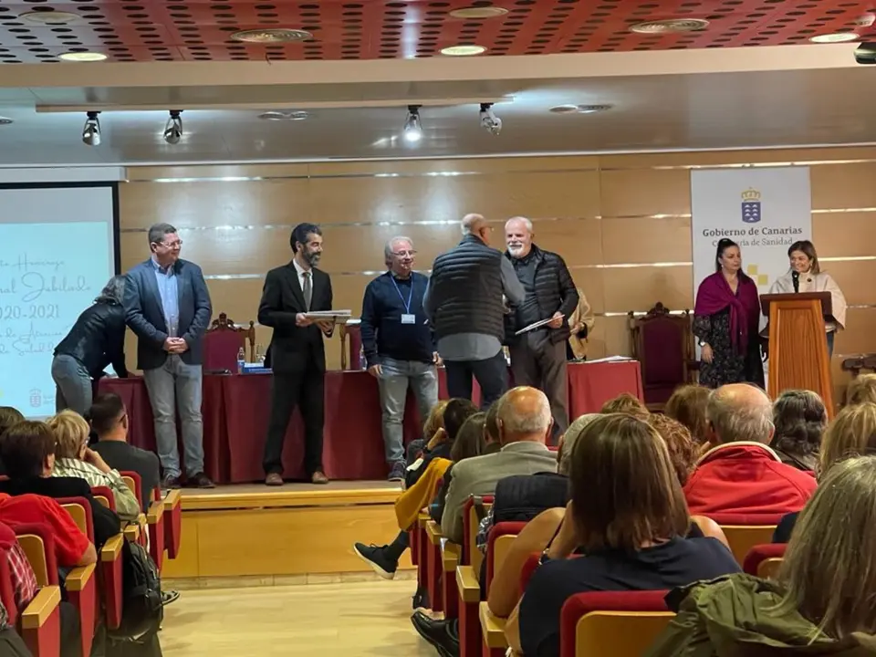 Acto de homenaje al personal jubilado Gerencia de Atenci&oacute;n Primaria de Tenerife