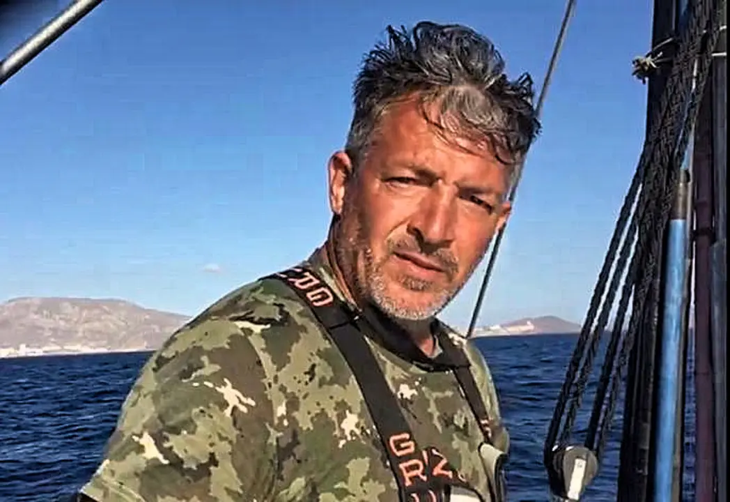 Carlos Braun representante de los pescadores de la Asociaci&oacute;n San Casiano