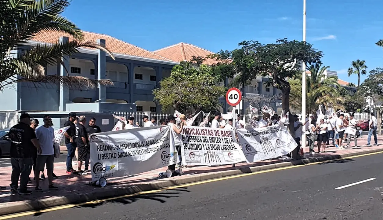 Sindicalestas de Base Hotel Labranda costa adeje