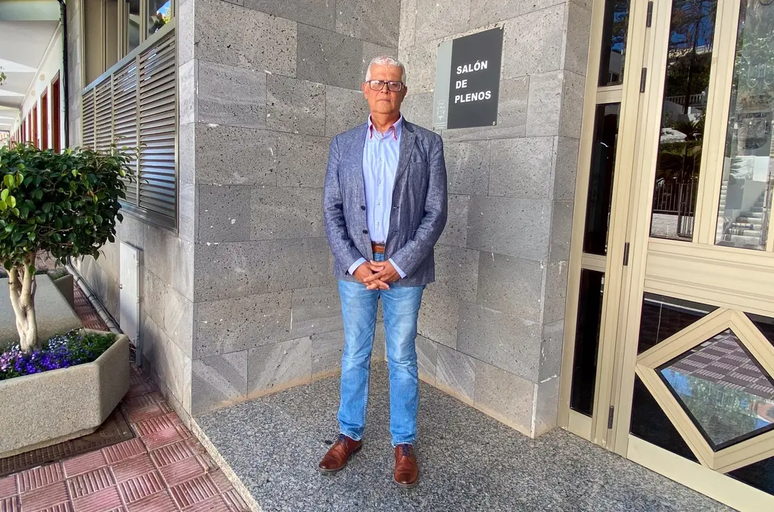 Jos&eacute; Carlos Rodr&iacute;guez Rodr&iacute;guez, portavoz del grupo municipal socialista y secretario general del PSOE de San Miguel de Abona