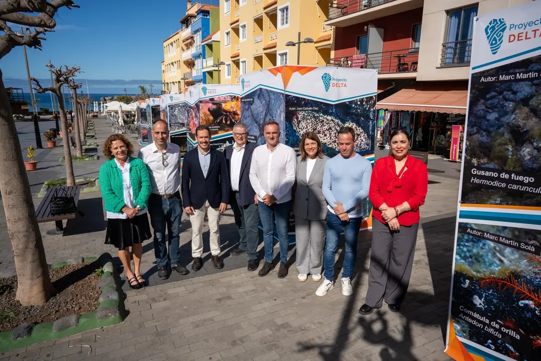 De izquierda a derecha- Beatriz P&aacute;ez, H&eacute;ctor Izquierdo, Mariano Hern&aacute;ndez, Joaqu&iacute;n Hern&aacute;ndez, David Ruiz, Antonia Acosta, Yordan Mart&iacute;n y Elizabeth S&aacute;nchez