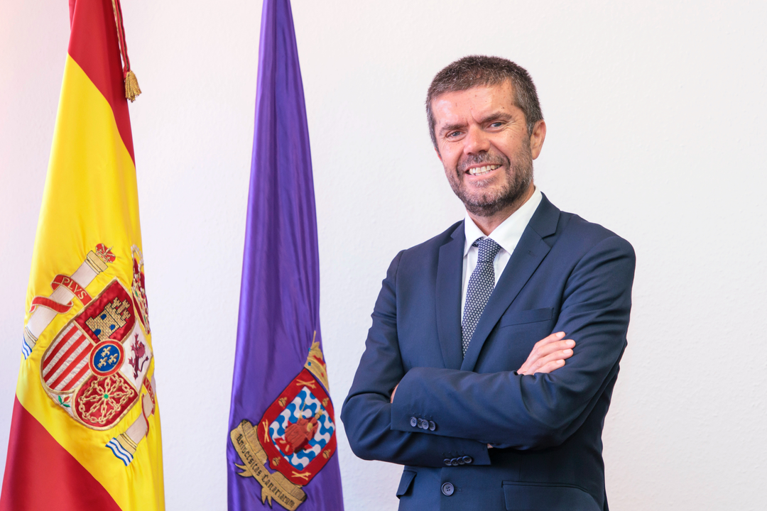 Francisco Garcia Rector de la Unuversidad de La Laguna