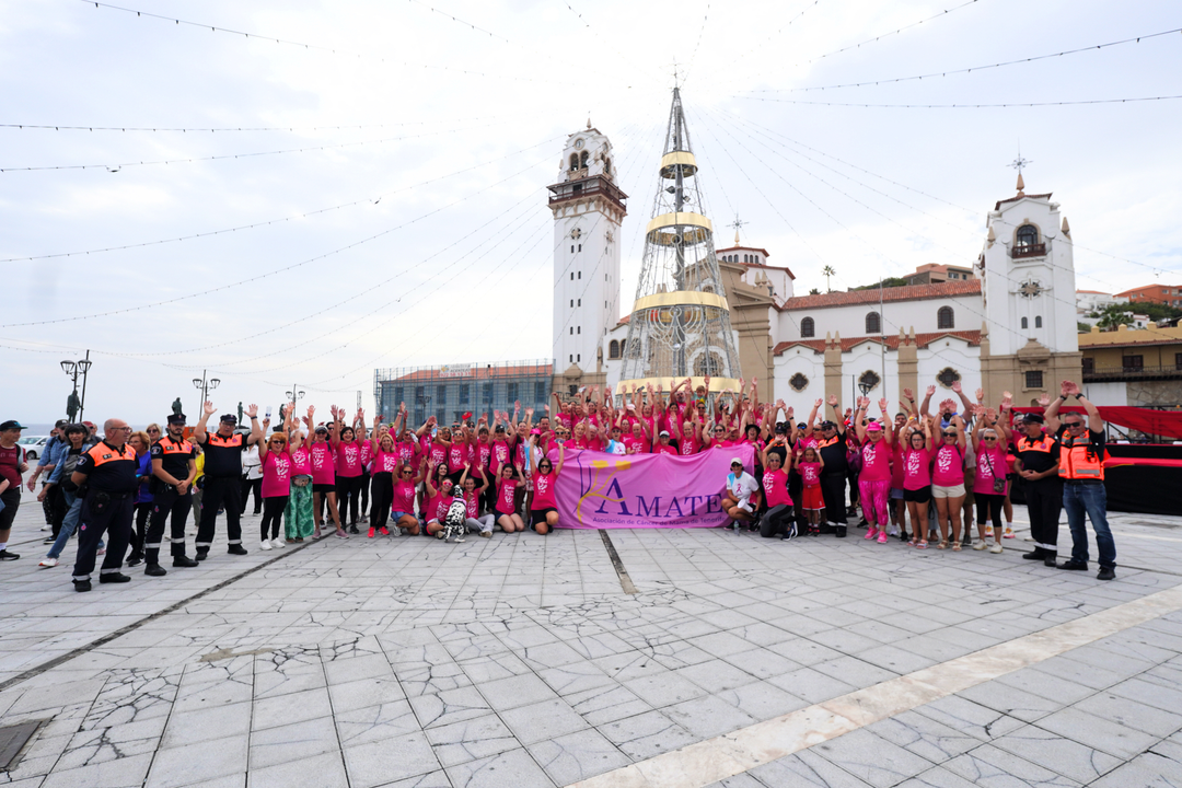 Peregrinaci&oacute;n a Candelaria por el C&aacute;ncer de Mama