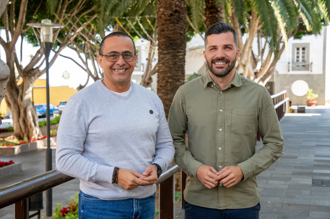 Marcos Antonio Rodr&iacute;guez y Francisco Socas(1)