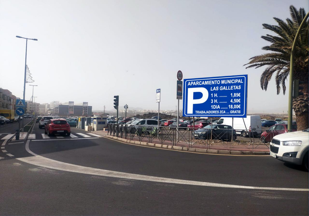 Nuevo Parking Municipal en Las Galletas
