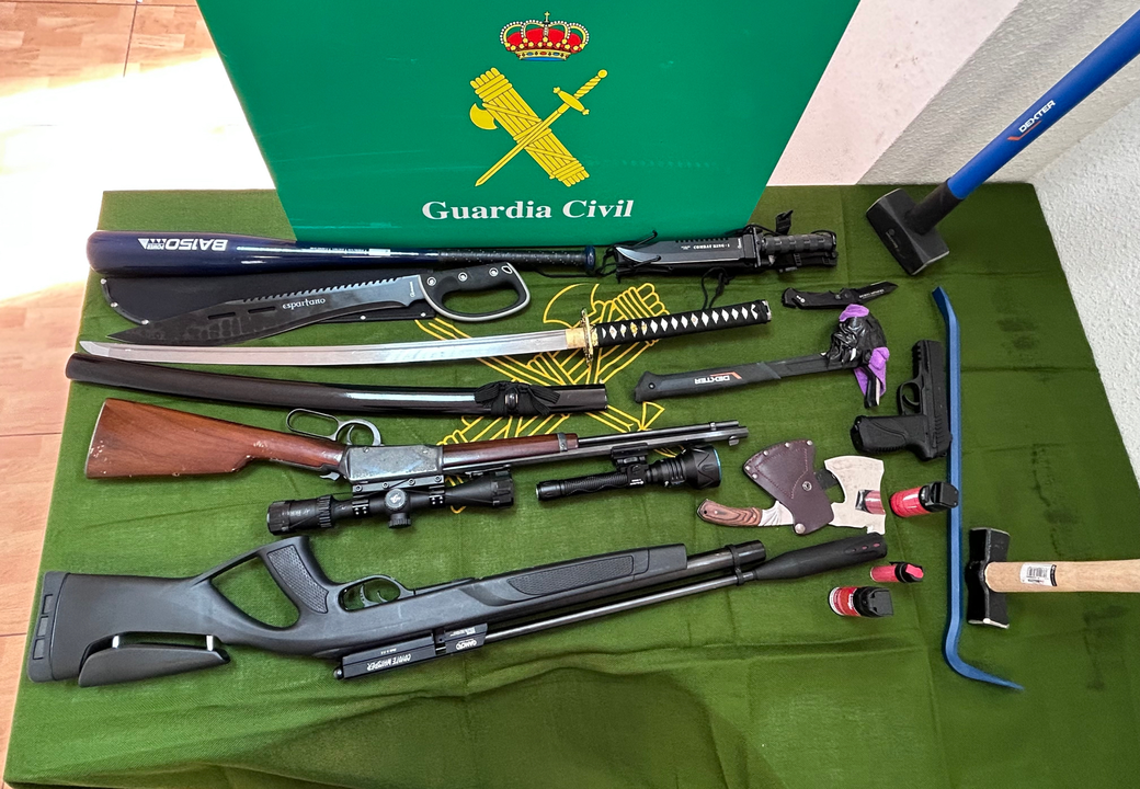 Armas atracador Sur de Tenerife Guardia Civil_0686(1)