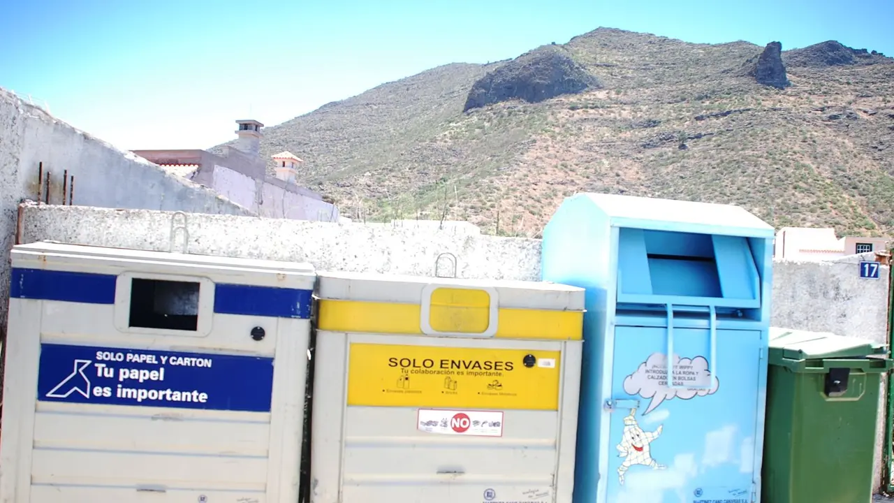 Contenedores depositados en el municipio