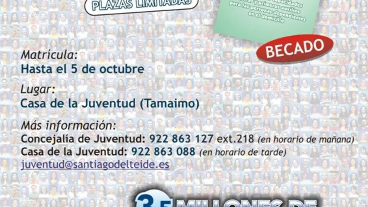 Cartel del curso a desarrollar