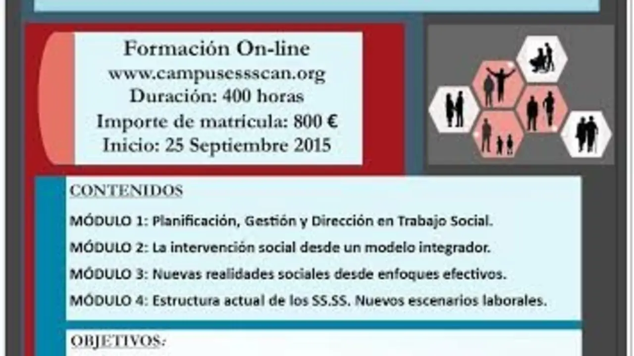 Diploma Superior Servicios Sociales ESSSCAN