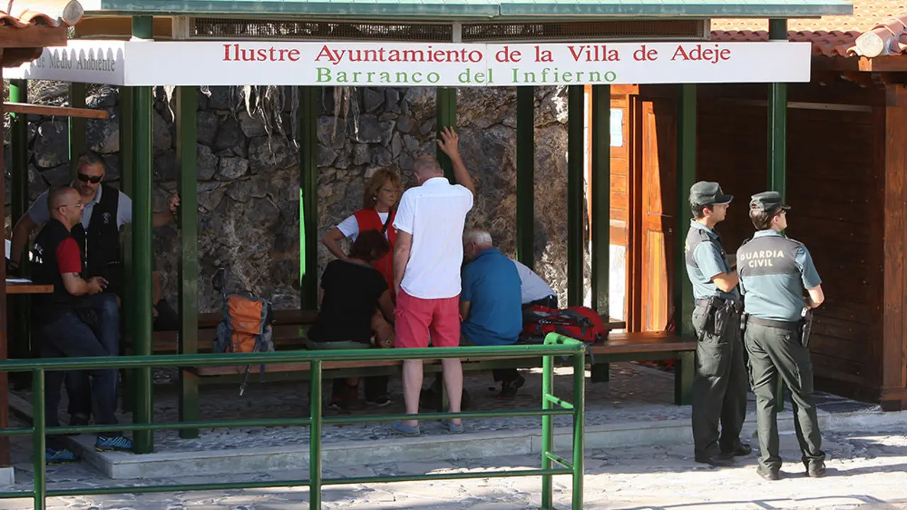 ACCIDENTE EN EL BARRANCO DEL INFIERNO 9566