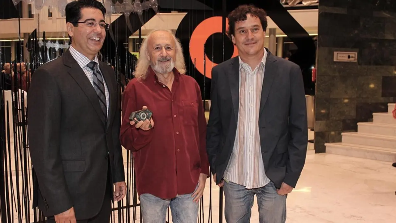 Pedro Mart&iacute;n, Montxo Armend&aacute;riz y Alejandro Krawietz