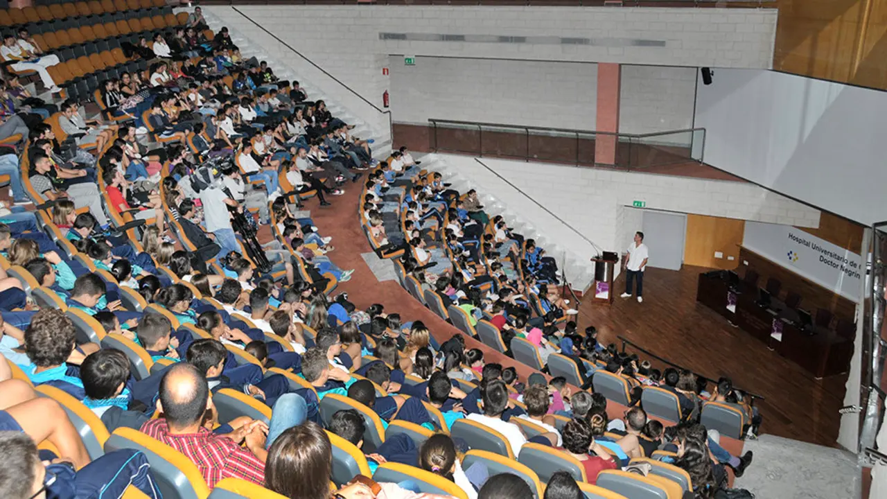 326 j&oacute;venes participaron en esta actividad celebrada en el auditorio del Hospital