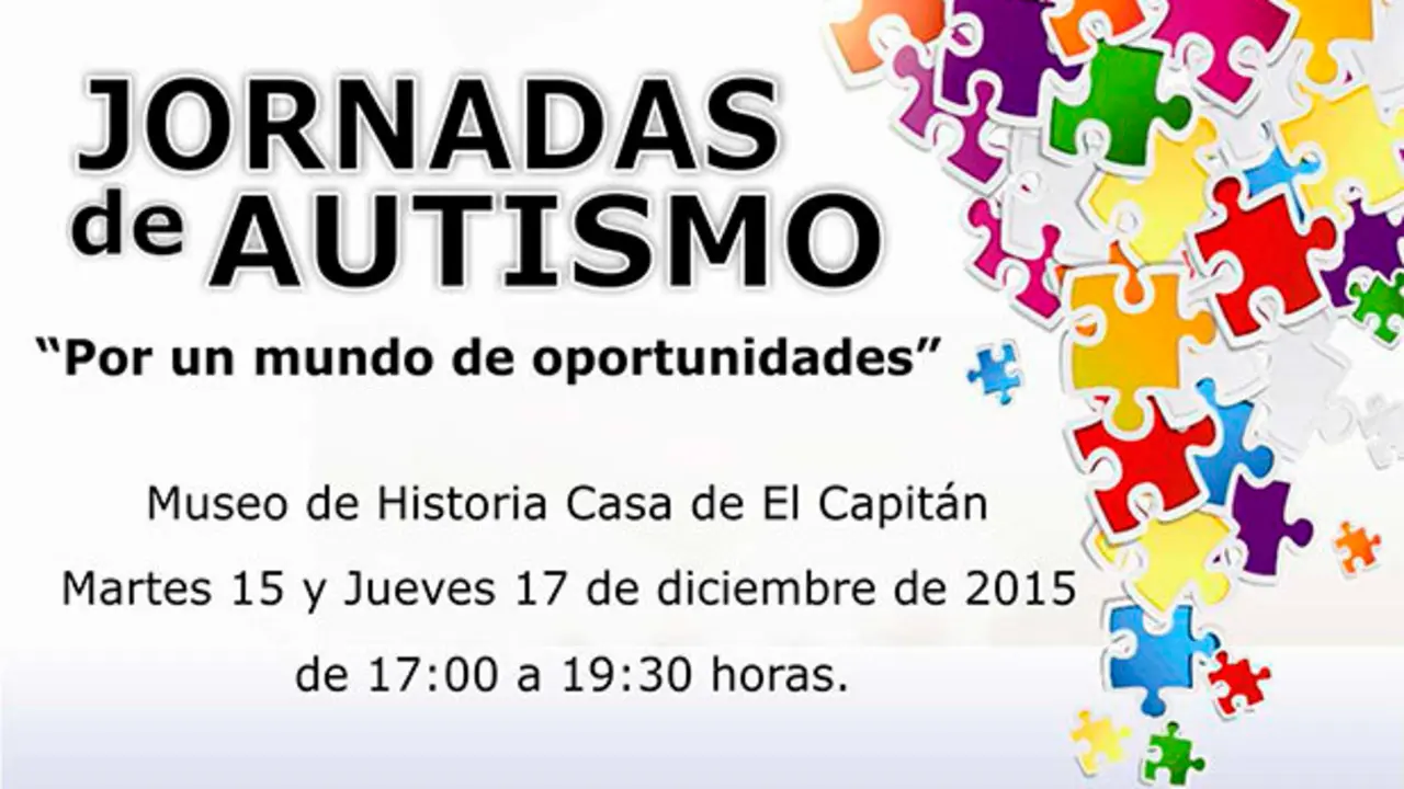 cartel jornadas autismo