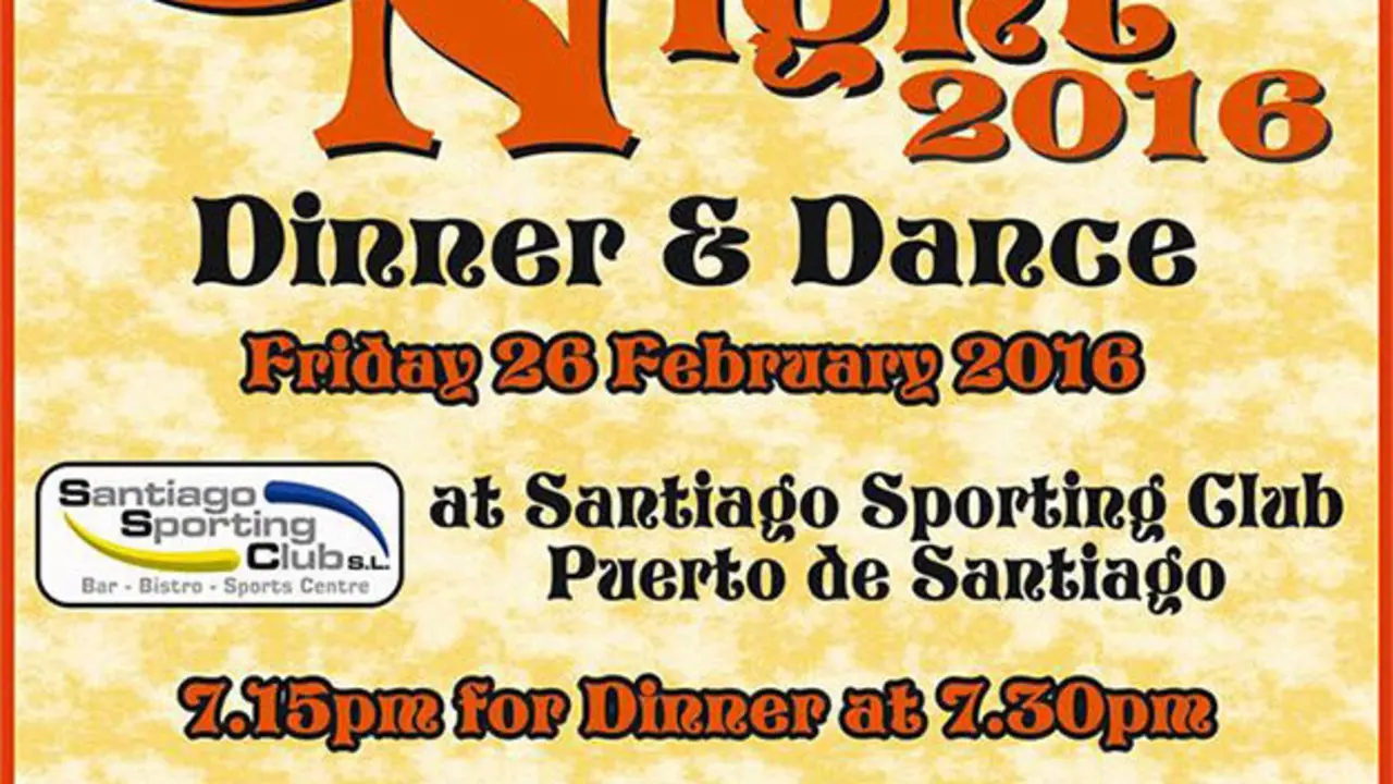 Cartel del evento que se va a desarrollar