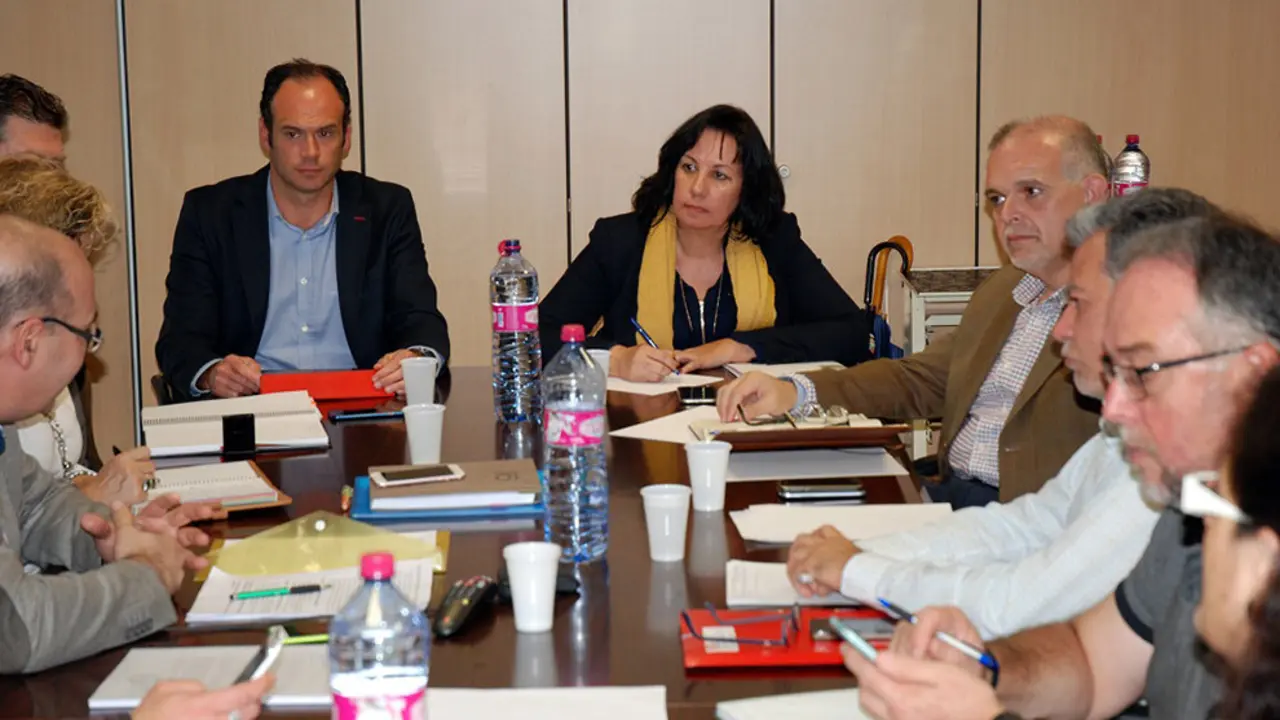 Reuni&oacute;n consejera-sindicatos 2-2016