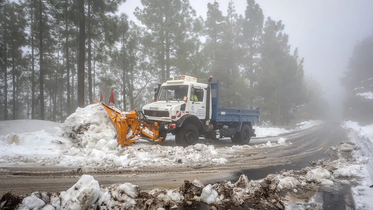 Carreteras-Accesos al PN Teide-Trabajos (2)