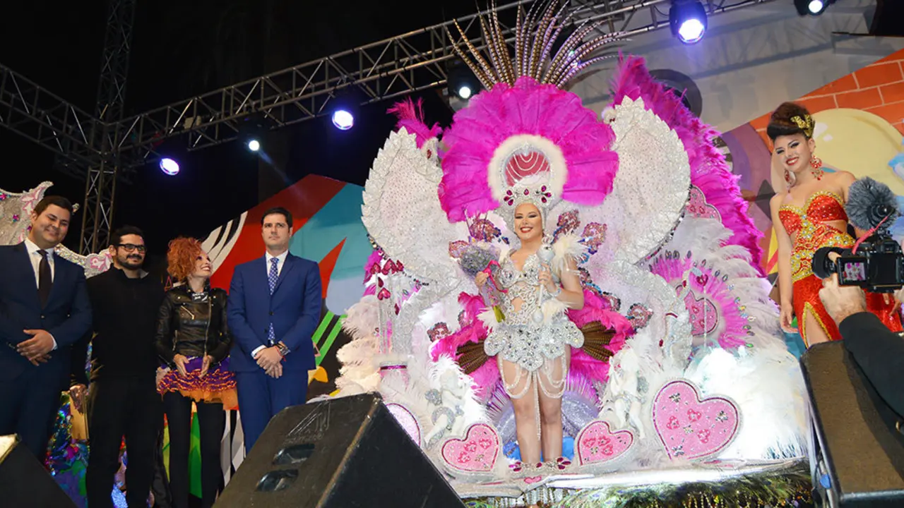 Foto de la nueva Reina Carnaval Los Gigantes 2016