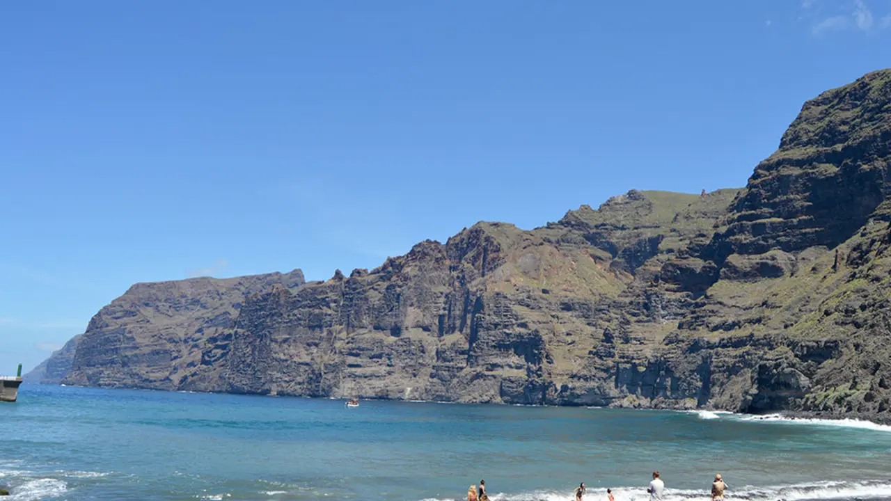 Foto de la playa de Los Gu&iacute;os