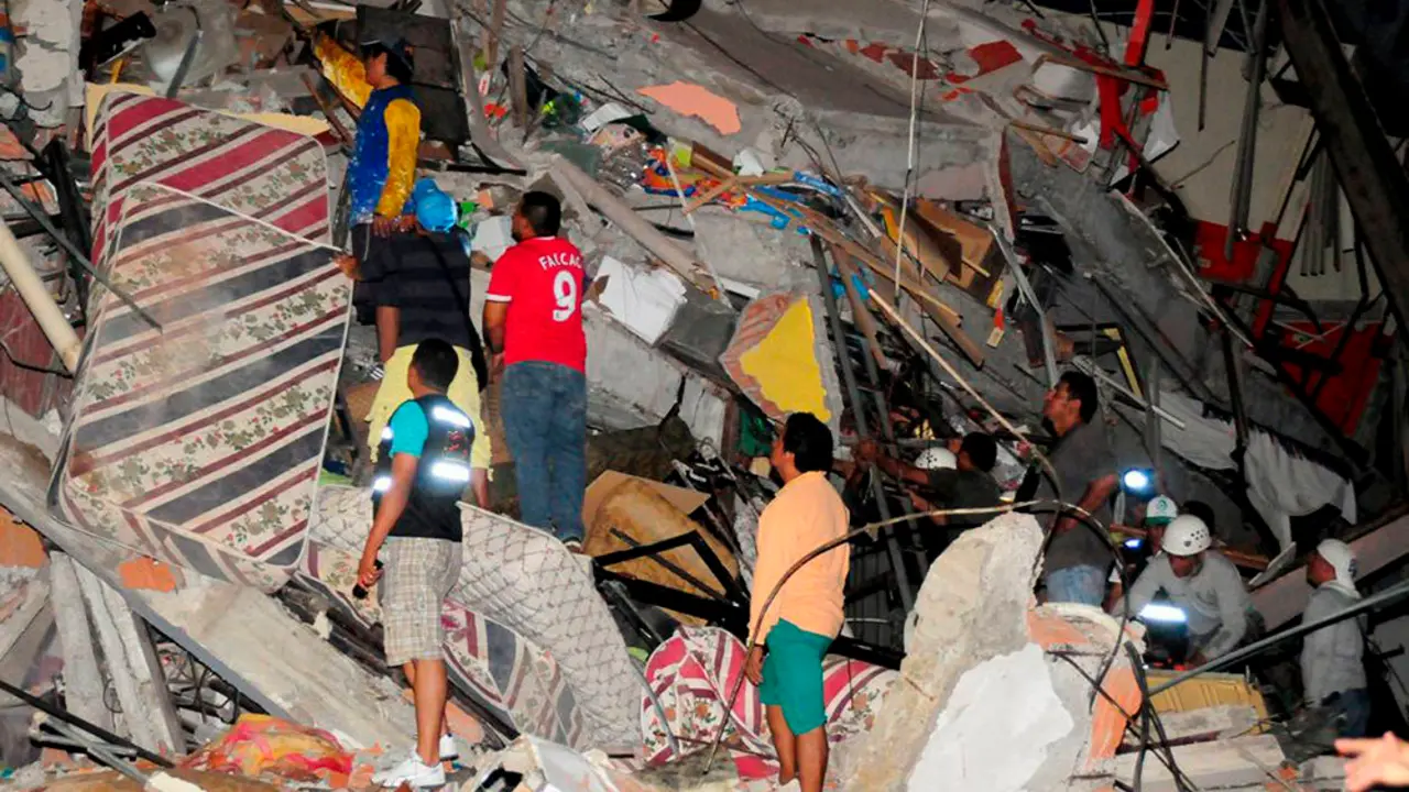 Terremoto Ecuador. Foto Reuters