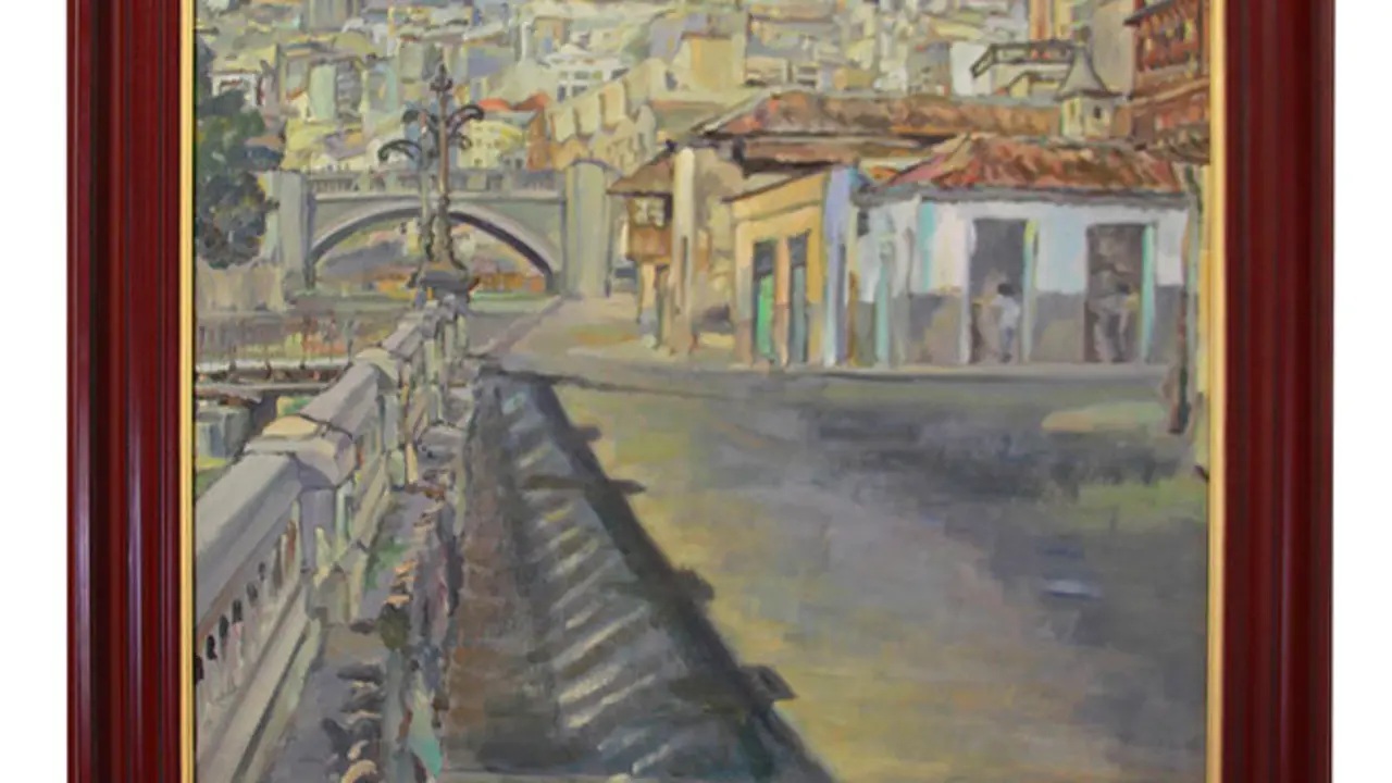 Cuadro 'Puente Serrador' de Jos&eacute; Peraza
