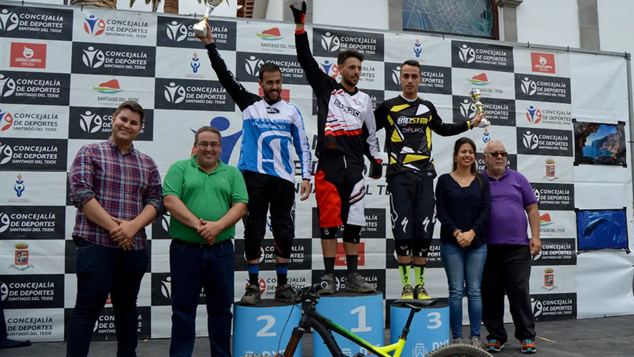 Podium general de la prueba