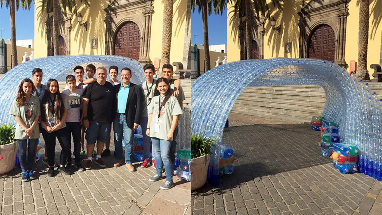 CASA DE BOTELLAS RECICLADAS