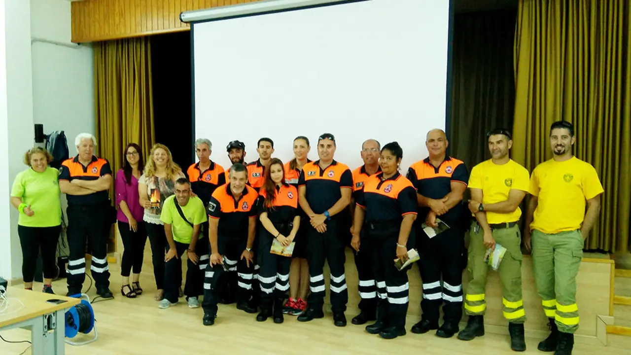 Candelaria-Charla prevenci&oacute;n incendios forestales Araya