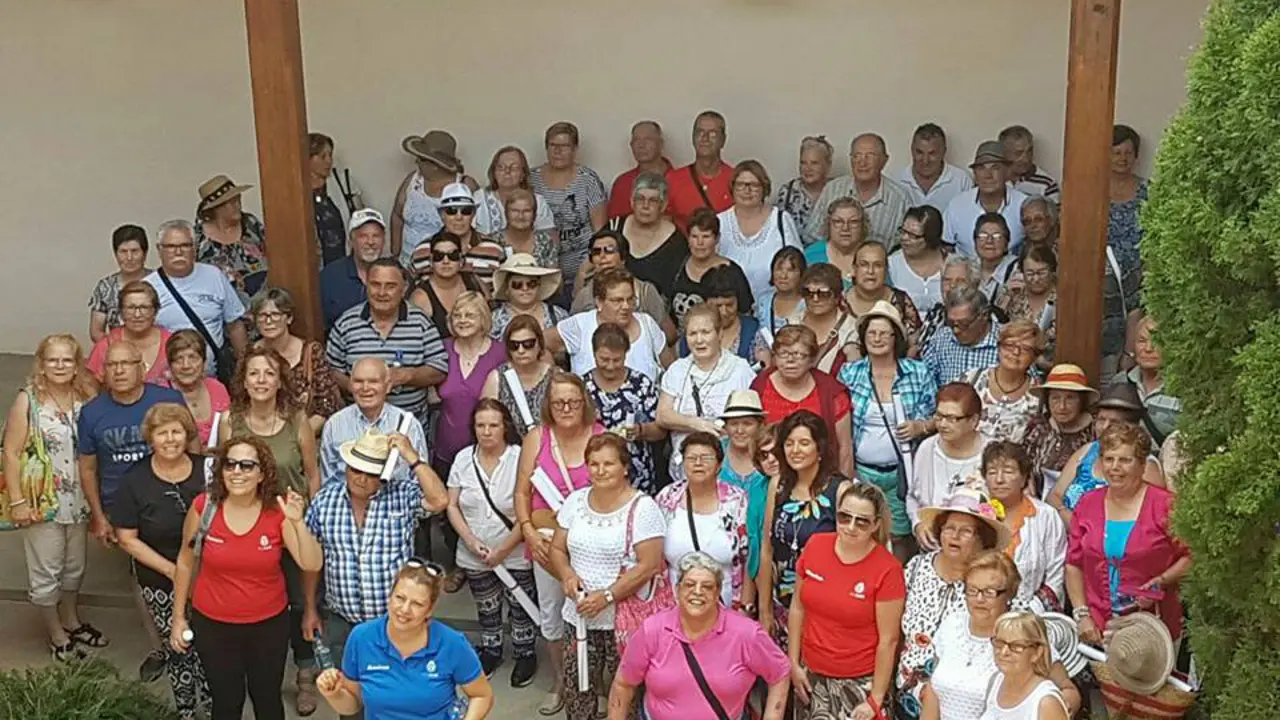 Visita mayores al municipio