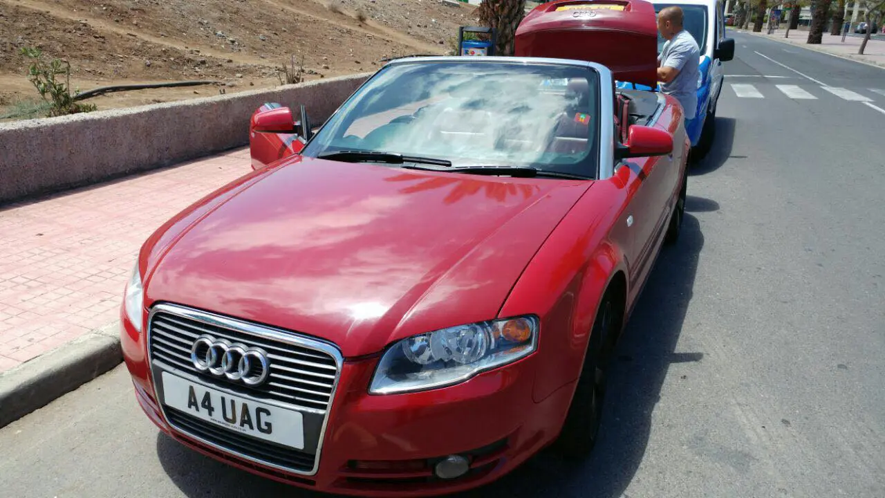 AUDI A4 CABRIOLET BUSCADO POR LAS FUERZAS DE SEGURIDAD