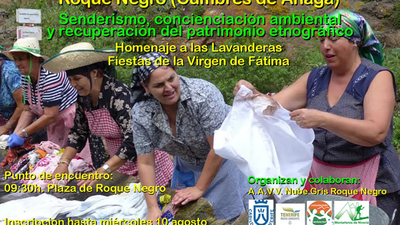 Cartel actividad Roque Negro