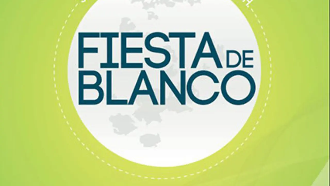 fiesta de blanco