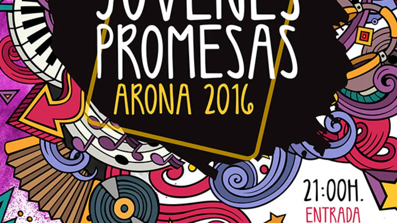 Cartel J&oacute;venes promesas 2016