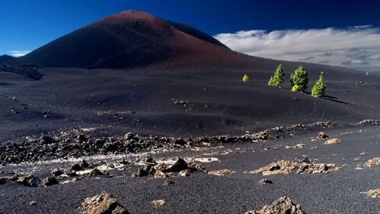 Foto del volc&aacute;n Chinyero