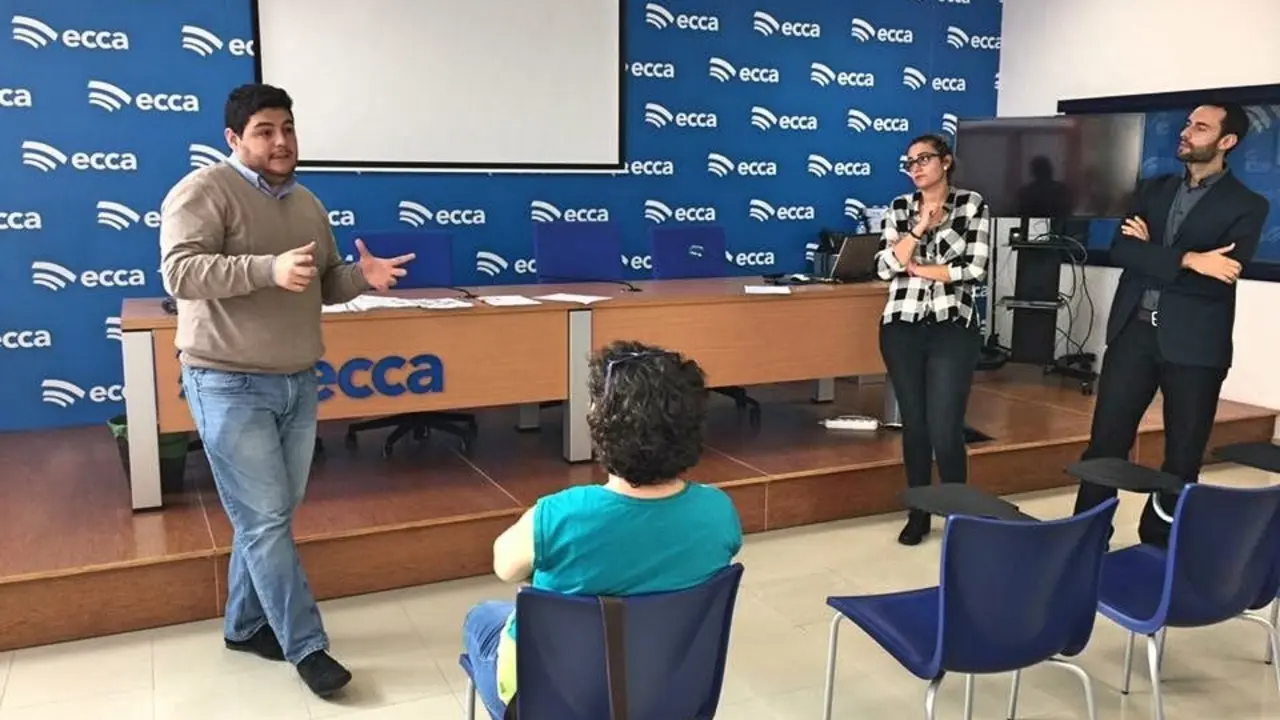 Leo Benjumea - Visita Radio ECCA_Fotor