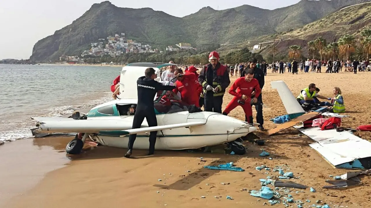 ACCIDENTE AVIONETA LAS TERESITAS