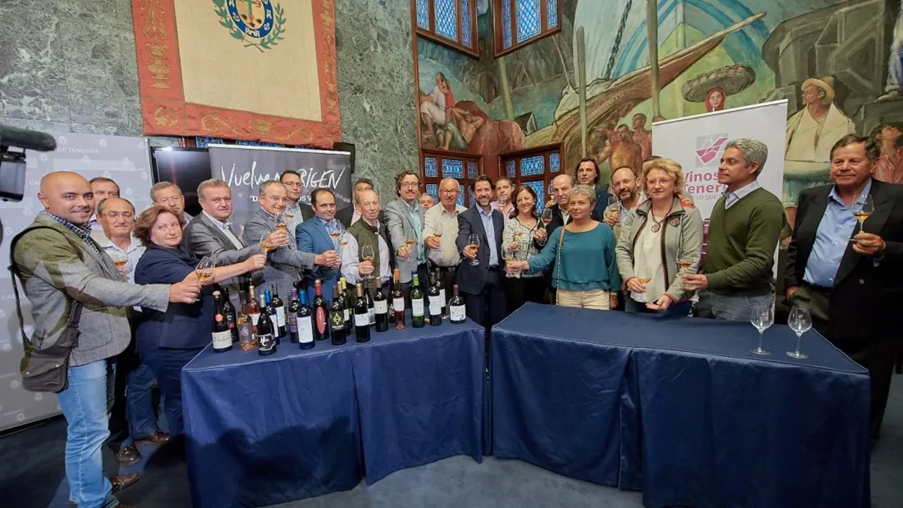 Recepci&oacute;n a las bodegas ganadoras de Agrocanarias