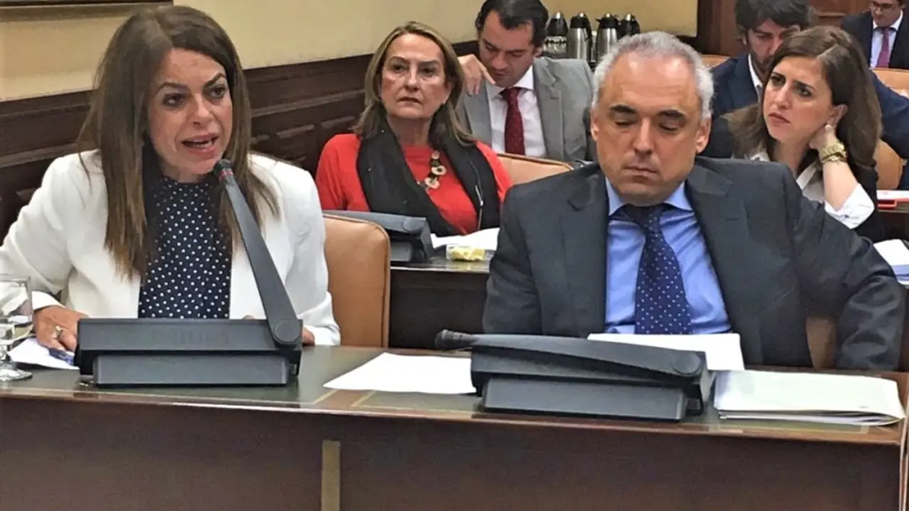 Tamara Raya en la Comisi&oacute;n de Empleo del Congreso_Fotor