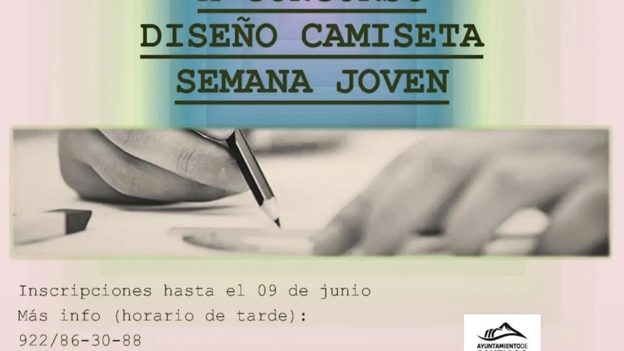 Cartel X Concurso Dise&ntilde;o Camiseta Semana Joven_Fotor