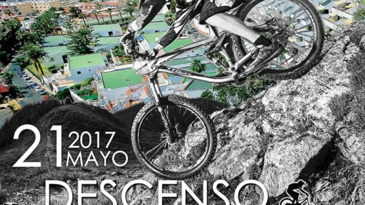 Cartel del II Descenso de Mountain Bike_Fotor