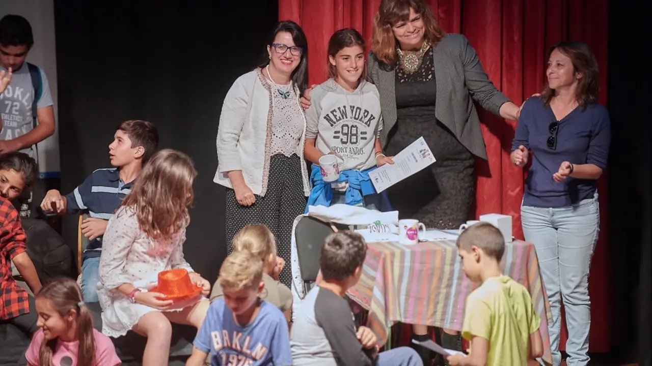 Teatro Hogares en el IES La Laboral