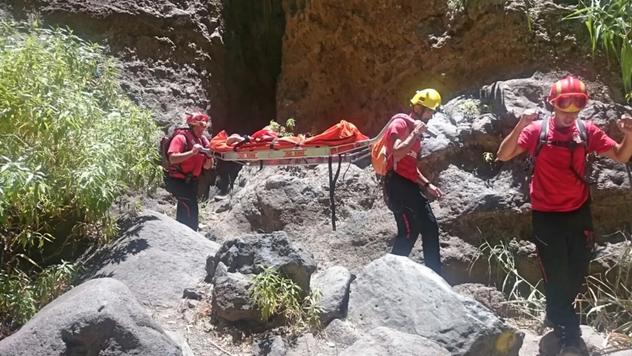 Rescate barranco Masca_Fotor