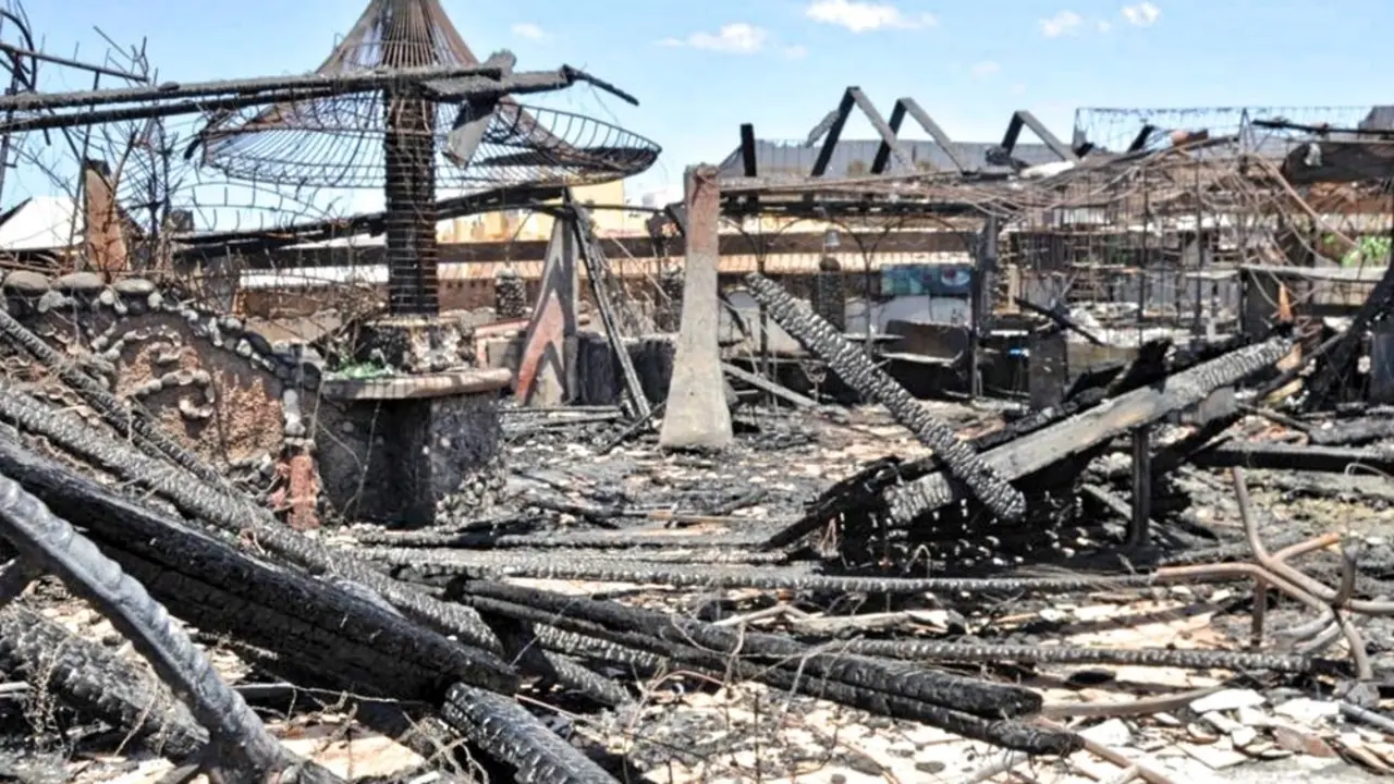 Incendio en Adeje