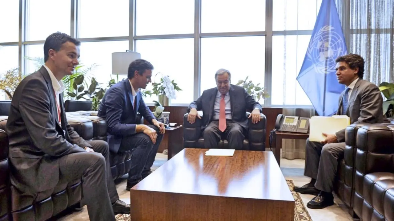 S&Aacute;NCHEZ Y G&Oacute;MEZ EN LA ONU