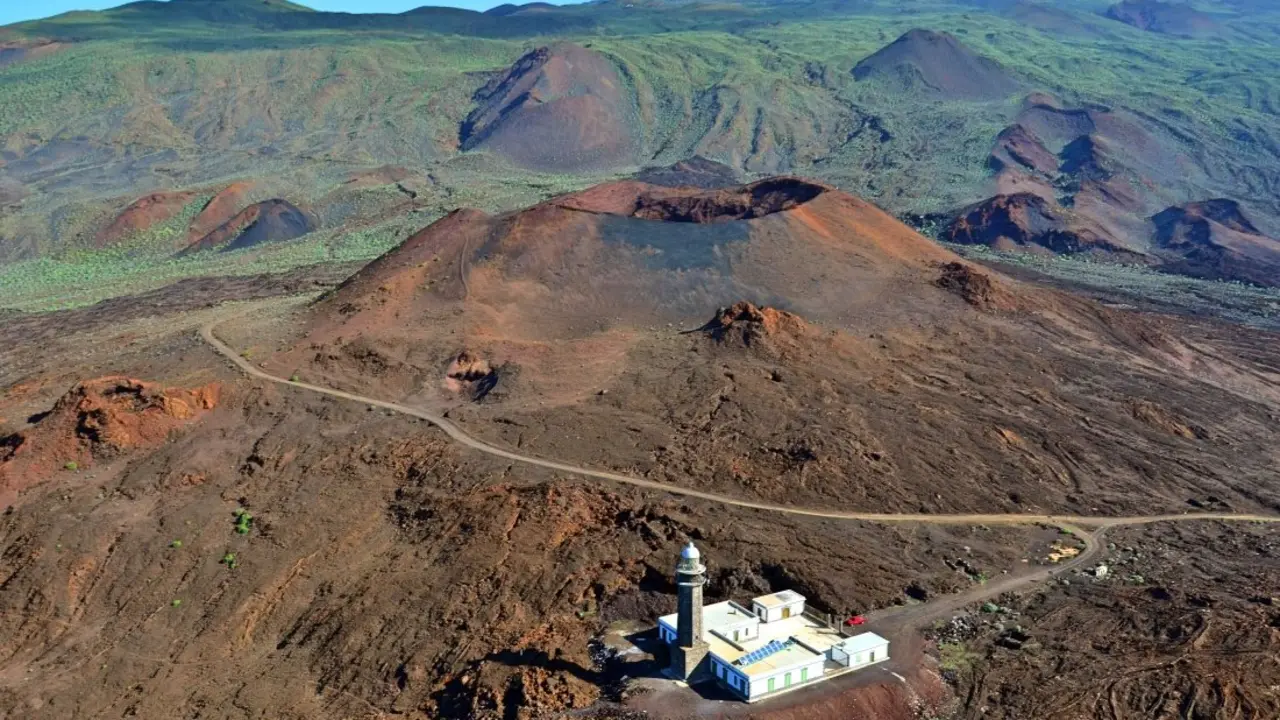 Imagen del volc&aacute;n Orchilla-El Hierro (www_Fotor