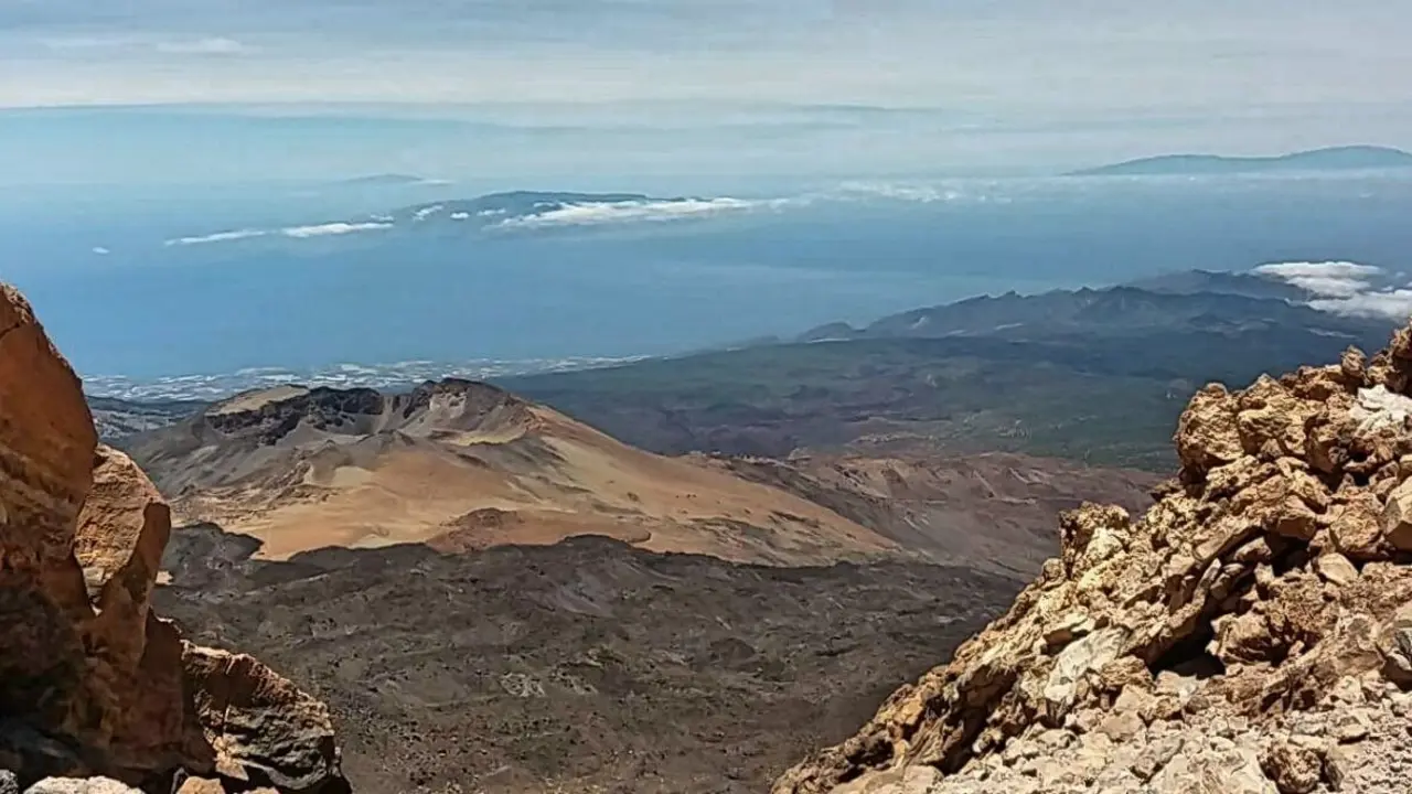 Dorsal Noroeste de Tenerife desde el Teide_Fotor