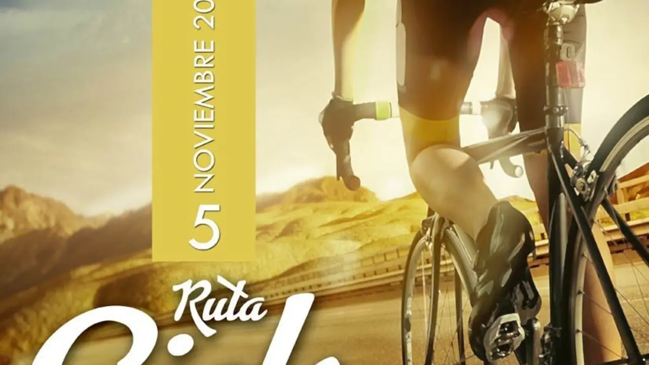 Cartel de la V edici&oacute;n de la Marcha Cicloturista