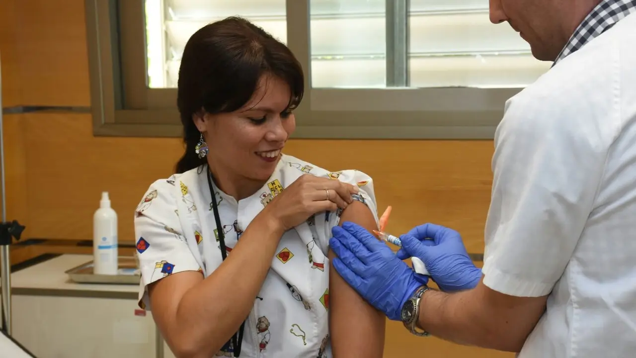 Vacunación del personal sanitario